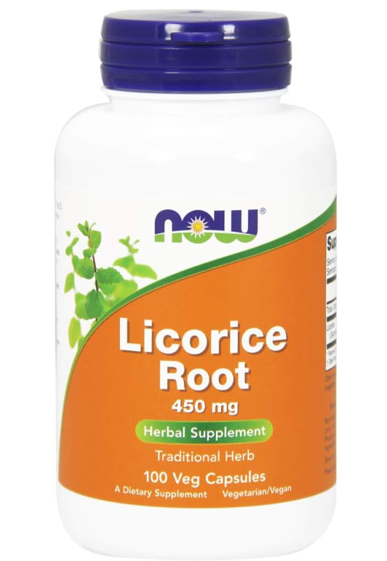 LICORICE ROOT 450mg 100 CAPSULES